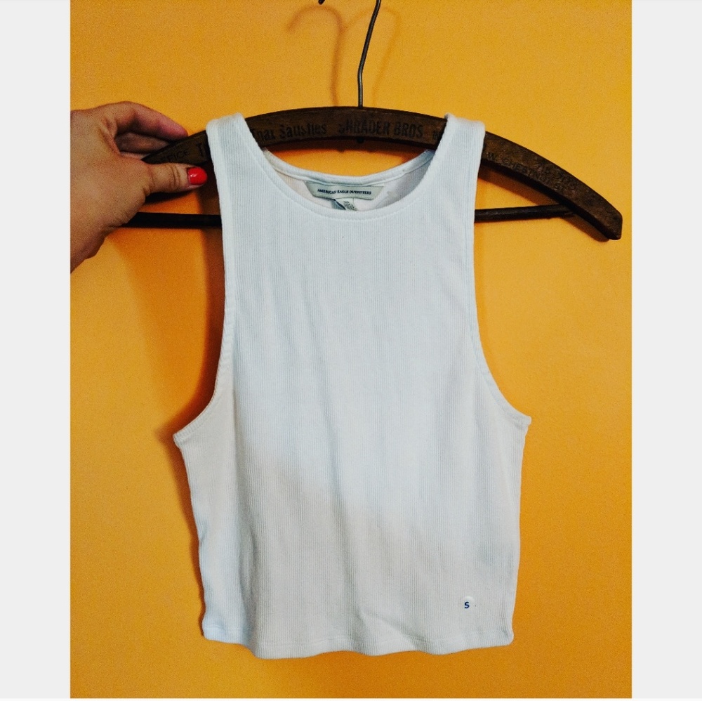 American eagle crop tank